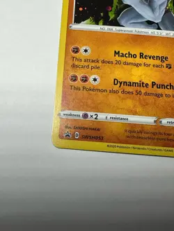 Machamp SWSH053 Pokemon Sword & Shield Black Star Promo Cosmos Holo Card - Image 5