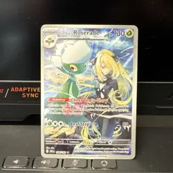 Pokemon TCG Cynthia's Roserade Destined Rivals 184/182 Near mint ships fast - Image 1