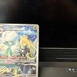 Pokemon TCG Cynthia's Roserade Destined Rivals 184/182 Near mint ships fast - Image 3