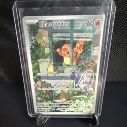 Pokemon TCG Charmander Promo Card SVP Basic 043 60 HP Ember 30 Card Stock - Image 1