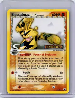 Electabuzz (Delta Species) Reverse Holo (29/101) - Pokemon TCG Dragon Frontiers - Image 1