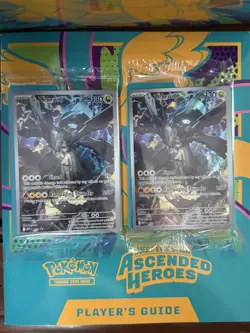 Sealed Pokemon N’s Zekrom #031 Ascended Heroes ETB Promo Lot of 2 - Image 1
