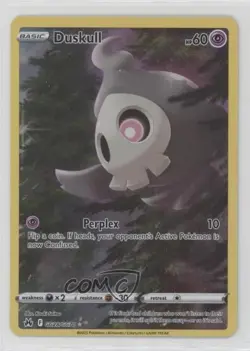 Full Art - Duskull Pokemon Sword & Shield Crown Zenith Galarian Gallery #GG28 - Image 1