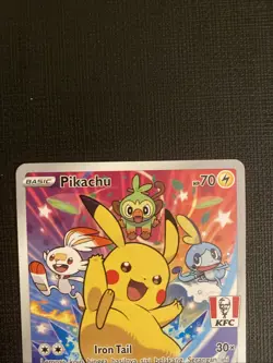 Pikachu KFC Promo 016/S-P Galar Full Art Pokemon TCG Indonesia Exclusive - Image 2