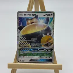 Pokemon Snorlax GX SM05 Promo Holo 2016 Sun & Moon Ultra Rare Collectible Card - Image 1