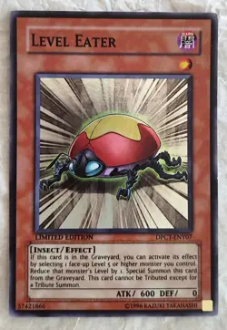 Yugioh Cards - Super Rare Level Eater DPCT-ENY07 / Etc. Never Played - Image 2