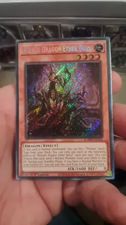 Yu-Gi-Oh Primite Dragon Ether Beryl Secret Rare - Image 1