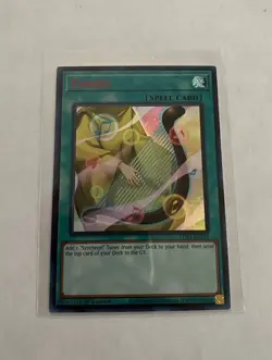 Yu-Gi-Oh! Legendary Duelists Season 3 Tuning Red Text - Image 1