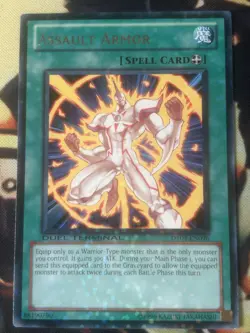 Yugioh: Assault Armor - DT04-EN096 - Duel Terminal Rare - LP - Image 1