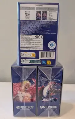 One Piece TCG: The Azure Sea's Seven Double Pack Set 9 SEALED English Lot of 3 - Image 2