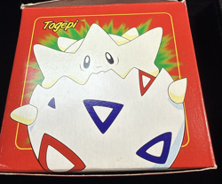 Pokemon Togepi 1999 23K Gold Plated Trading Card Original Packaging Red - Image 1