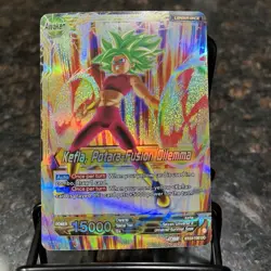 Kefla Potara Fusion Dilemma BT23-100 Leader Foil Dragon Ball Super Card Game NM - Image 1