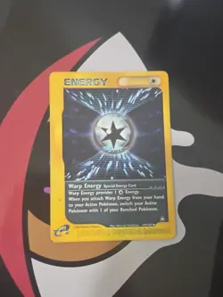 Pokemon Card - Aquapolis 147/147 - WARP ENERGY - Image 2