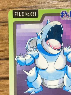 Pokemon Carddass Card Nidoqueen File No.31 Bandai Pocket Monsters 1997 Japan - Image 3