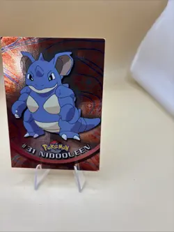 Nidoqueen #31 Pokemon Card Foil Topps Series 1 Blue Logo TV Animation Edition! - Image 3
