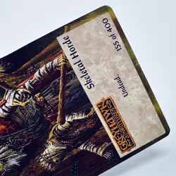 Spellfire Master the Magic Greyhawk Adventures Skeletal Horde 1st Edition Card - Image 4