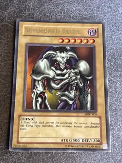 Summoned Skull MRD-003 Unlimited Yu-Gi-Oh Metal Raiders Ultra Rare Card MP - Image 1