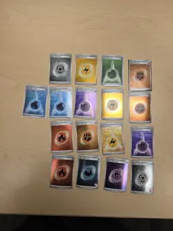 Pokemon Basic Energy Holo LOT Various Sets - Image 1
