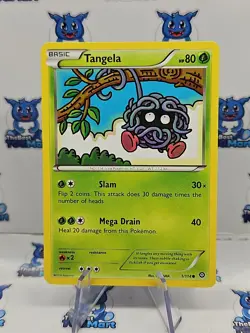 Tangela Steam Siege 1/114 Pokemon NM - Image 1
