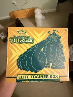 Pokemon Sword and Shield Rebel Clash ETB Sealed Brand New Box - Image 1