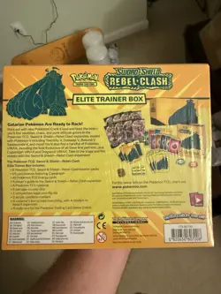 Pokemon Sword and Shield Rebel Clash ETB Sealed Brand New Box - Image 2