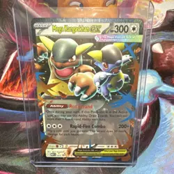 Pokemon Mega Kangaskhan EX PROMO Mega Evolution Double Rare Holo HP300 - Image 1