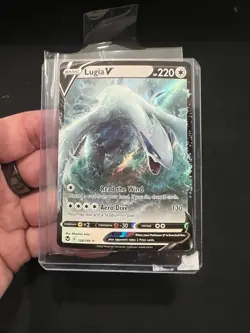 Lugia V 138/195 Silver Tempest Sword & Shield Pokemon 2022 NM - Image 1