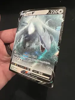 Lugia V 138/195 Silver Tempest Sword & Shield Pokemon 2022 NM - Image 4