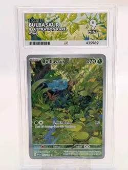 Bulbasaur - 166/165 - ACE 9 - 151 - Graded Pokemon TCG - Illustration Rare - Image 1