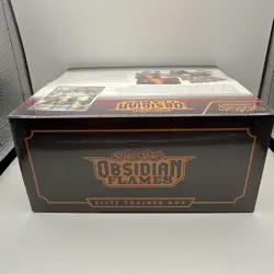 Pokemon TCG Scarlet & Violet: Obsidian Flames Elite Trainer Box ETB Sealed New - Image 5