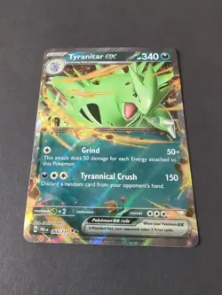 2025 Pokemon Tyranitar ex 064/131 Sv: Prismatic Evolutions Holo - Image 1