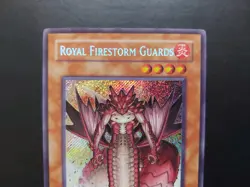 Yugioh - Royal Firestorm Guards GLAS-EN087 Secret Rare - Image 2