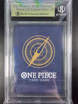 BGS 10 Dracule Mihawk Alternate Art OP01-070 Super Rare JPN One Piece - Image 2