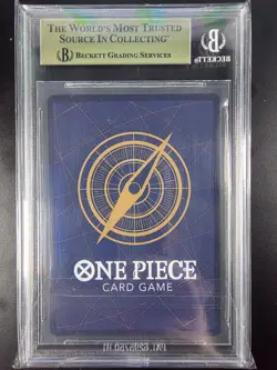 BGS 10 Crocodile Alternate Art OP01-067 Super Rare JPN One Piece - Image 2