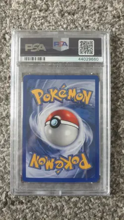 POKEMON CARD 2004 TEAM MAGMA AQUA HOUNDOOM REVERSE FOIL/HOLO #10 GRADED PSA 9 - Image 2