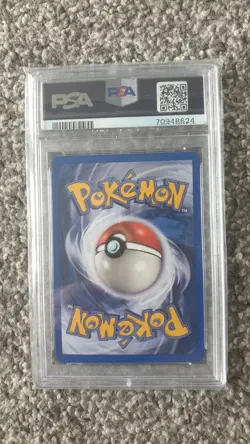 POKEMON CARD 2005 EX SLOWBRO HOLO UNSEEN FORCES #13 GRADED PSA 9 - Image 2