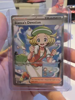 Pokemon Card Biancas Devotion 197/162 Temporal Forces Full Art Ultra Rare NM - Image 1