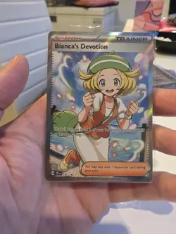 Pokemon Card Biancas Devotion 197/162 Temporal Forces Full Art Ultra Rare NM - Image 2