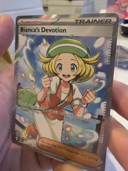 Pokemon Card Biancas Devotion 197/162 Temporal Forces Full Art Ultra Rare NM - Image 4