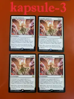 4x Sigarda's Summons | Innistrad Crimson Vow | MTG Magic Cards - Image 1
