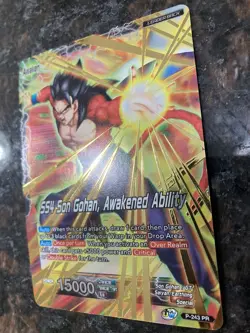 SS4 Son Gohan Awakened Ability P-243 Promo Foil Dragon Ball Super Card Game | NM - Image 2