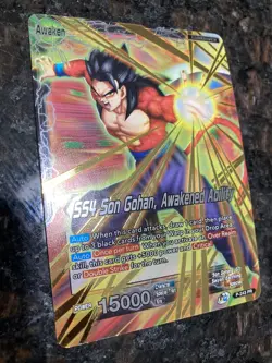 SS4 Son Gohan Awakened Ability P-243 Promo Foil Dragon Ball Super Card Game | NM - Image 3