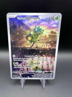 Teal Mask Ogerpon 123 Sv: Scarlet & Violet Promo Cards Holo - Image 2