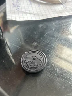 Pokemon Trading Card Games Totodile Blue Plastic Medal Japanese - Image 2