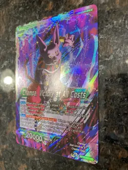 Champa Victory at All Costs Leader Foil Dragon Ball Super Card Game | NM - Image 2
