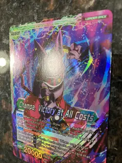 Champa Victory at All Costs Leader Foil Dragon Ball Super Card Game | NM - Image 5