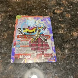 Whis Facilitator of Beerus P-570 Leader Foil Dragon Ball Super Card Game | NM - Image 4