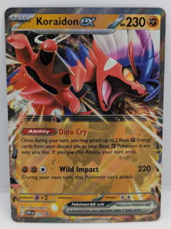Koraidon ex 029 Sv: Scarlet & Violet Promo Cards Holo LP Pokemon - Image 1
