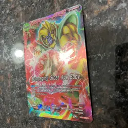 Rampaging Great Ape Baby BT4-002 Leader Foil Dragon Ball Super Card Game | NM - Image 2