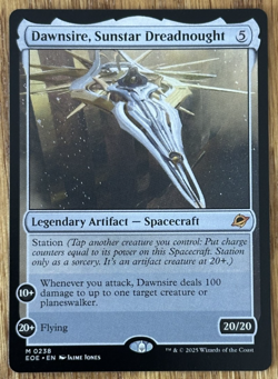 MTG Edge of Eternities, Dawnsire, Sunstar Dreadnought - Image 1